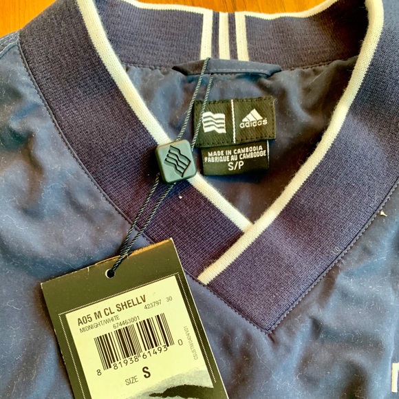 Adidas Pullover windbreaker navy - Picture 3 of 5